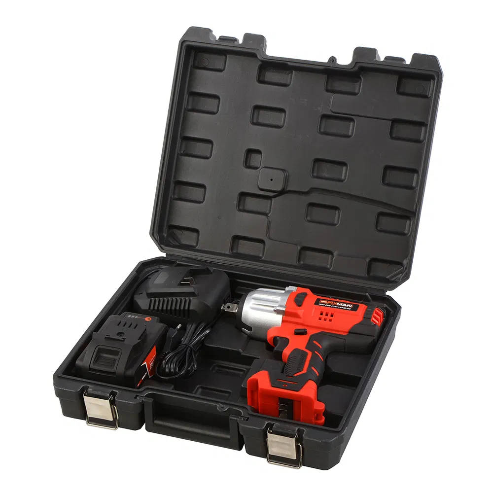 18V 600n. M Cordless Impact Brushless Wrench Electric Wrench Power Tool Electric Tool