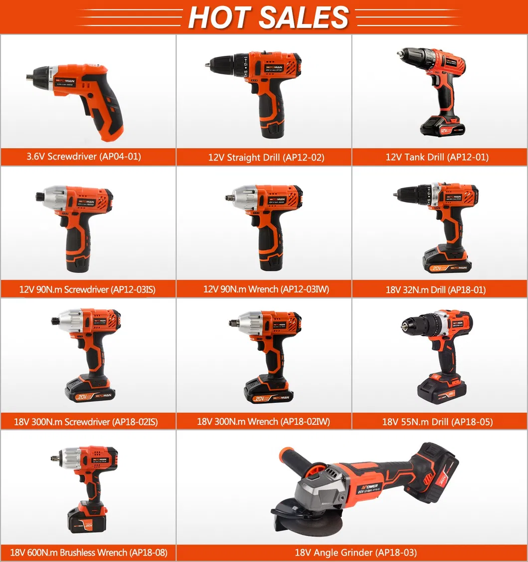 20V Impact Wrench Power Wrench Electric Wrench Power Tool Electric Tool