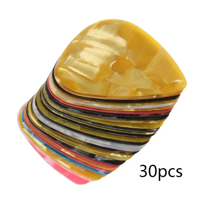 30PCS Ultra Thin Slim Plastic Guitar Picks for iPhone Pry Opening Tool Mobile Phone Laptop Repair Hand Tools Kit
