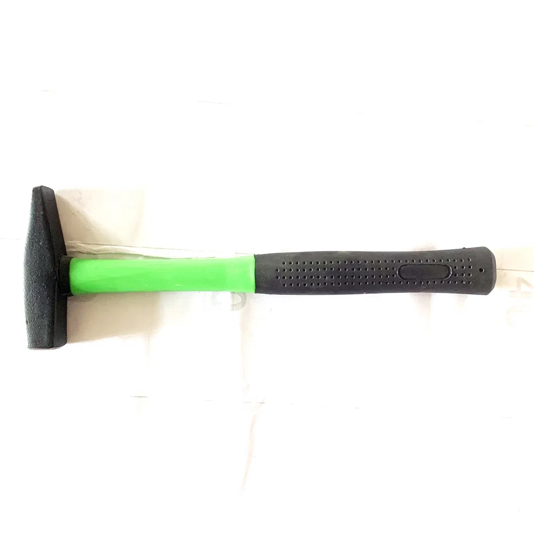 All New Materials TPR Handle 300g Size Industrial Grade Drop Forged #45 Carbon Steels Machinist Hammer
