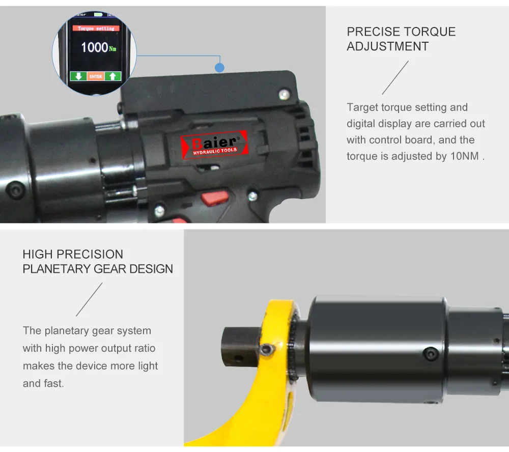 Battery Torque Wrench Nutrunners Torque Gun