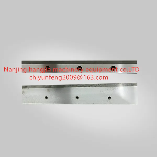 Cutter Plastic Rubber Tyre Rotor and Stator Crusher Knives for Shredding Plastic Rubber Tyre