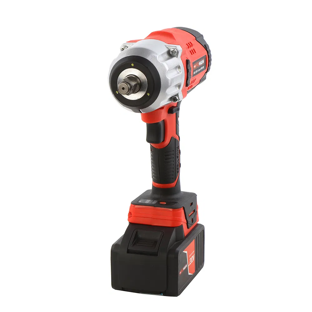 Electric Wrench 600n. M Cordless Brushless Power Impact Wrench Power Tool