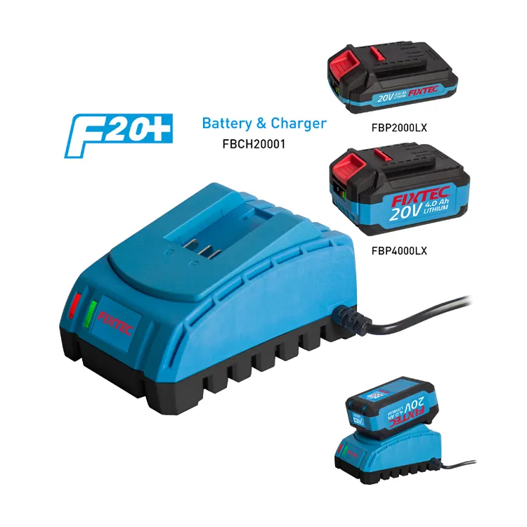 Fixtec 300n. M 1/2" Cordless 20V Cordless Brushless Electric Impact Wrench for Tire