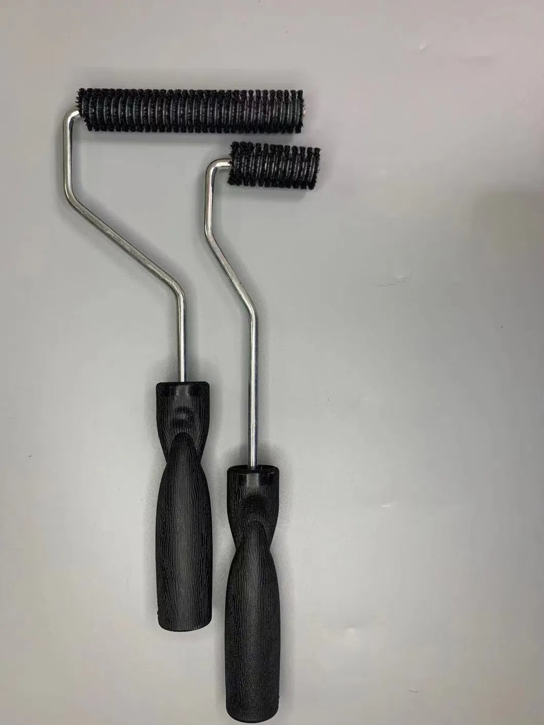 FRP Roller Customized Zinc Plated Bristle Roller 22mm Diameter 100mm Length for FRP Laminating