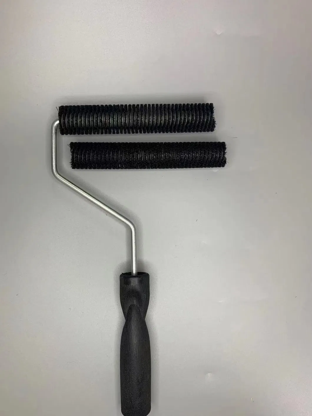 FRP Roller Customized Zinc Plated Bristle Roller 22mm Diameter 25mm Length for FRP Laminating