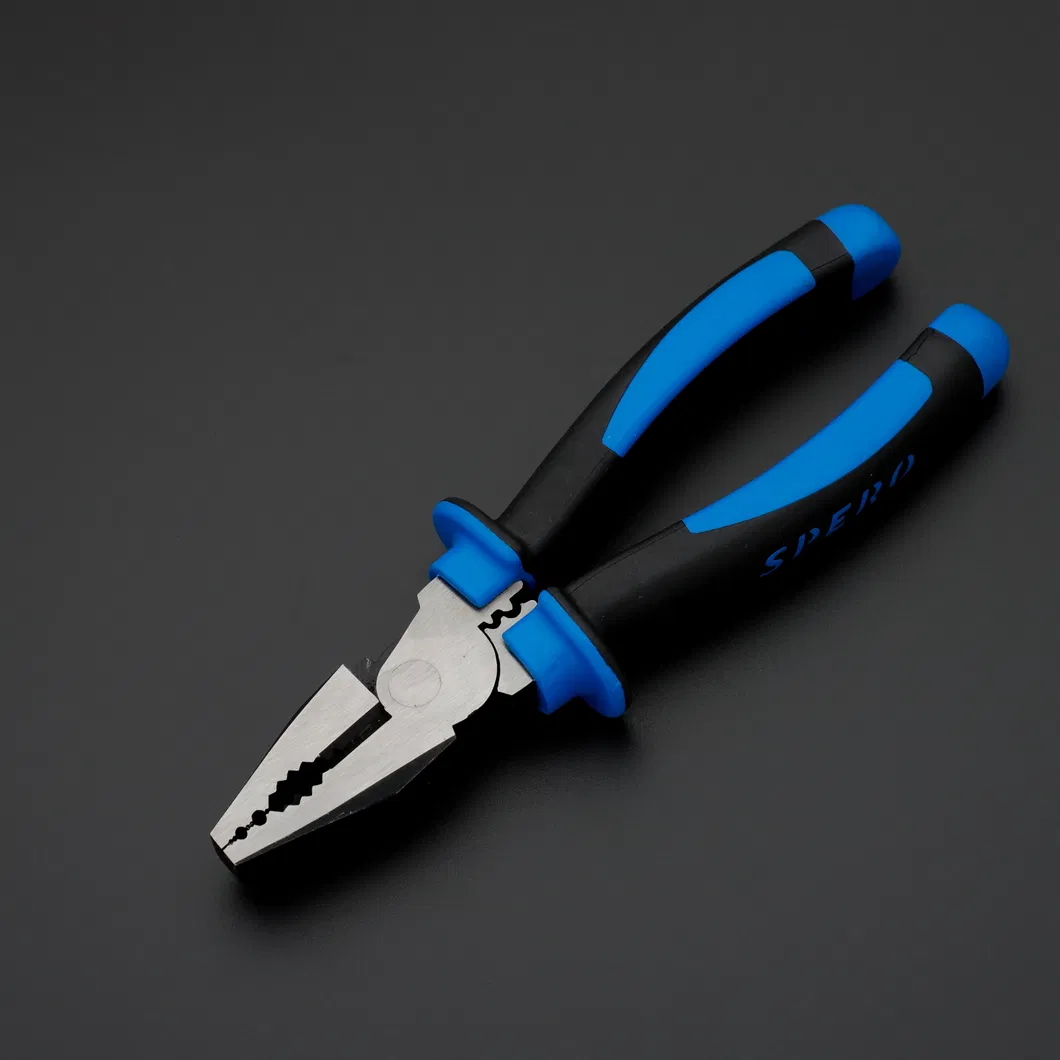 German Type High Quality Carbon Steel Eccentric Force Saving Combination Pliers