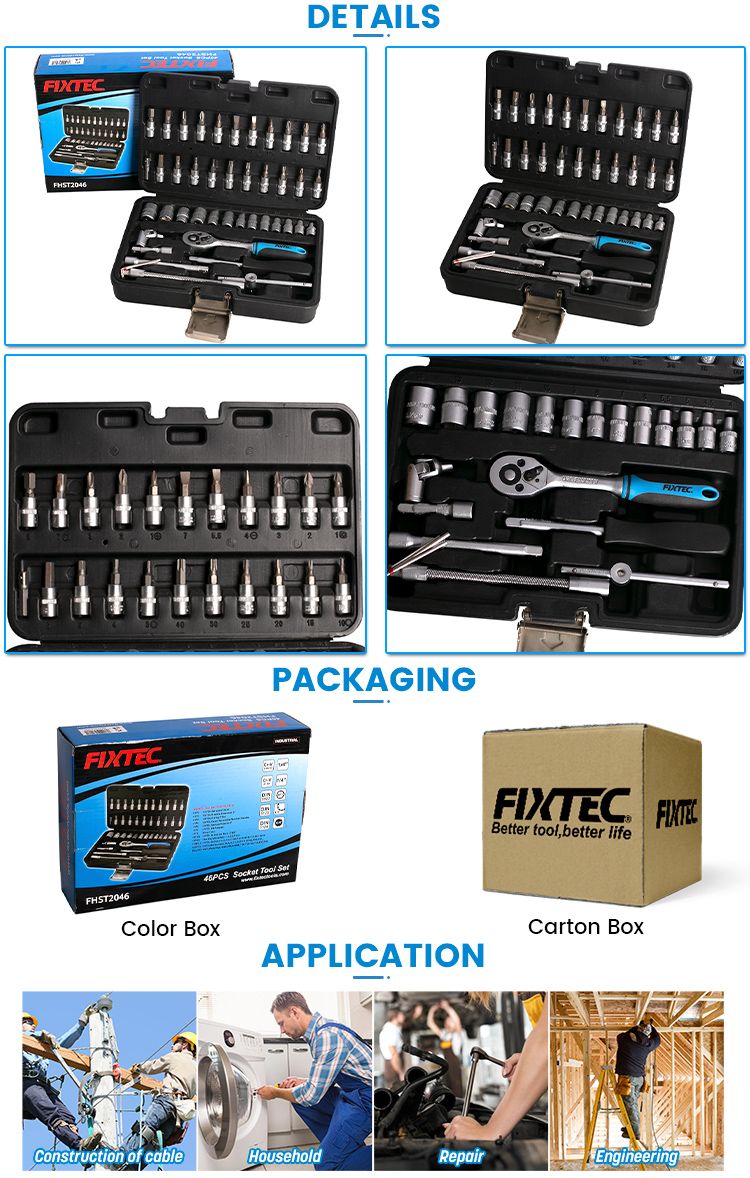 Hand Tools 46PCS Socket Set
