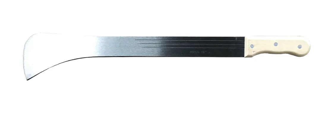 High Quality Carbon Steel Machete with Wood Handle and Plastic Handle Machete for Africa