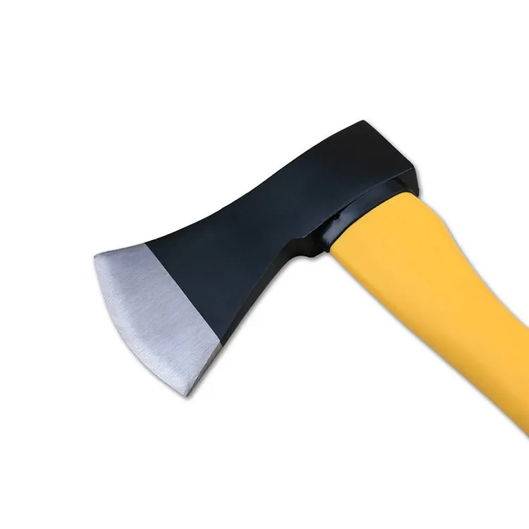 Multi-Purpose Hatchet Broad Felling Working Axe Ax with Curved Fiberglass Wood Handle Hand Tool