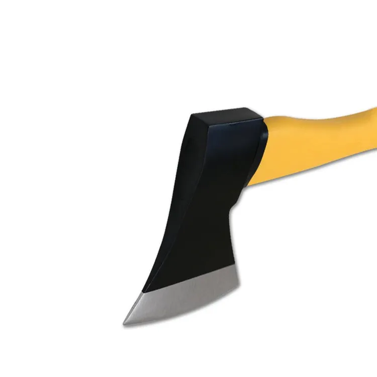 Multi-Purpose Hatchet Broad Felling Working Axe Ax with Curved Fiberglass Wood Handle Hand Tool
