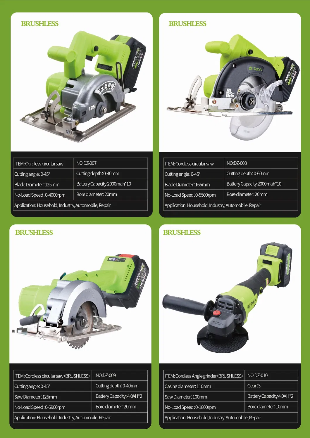 RoHS 21V 4.0ah Powerful Rapid Charging Brushless Li-ion Cordless Impact Wrench
