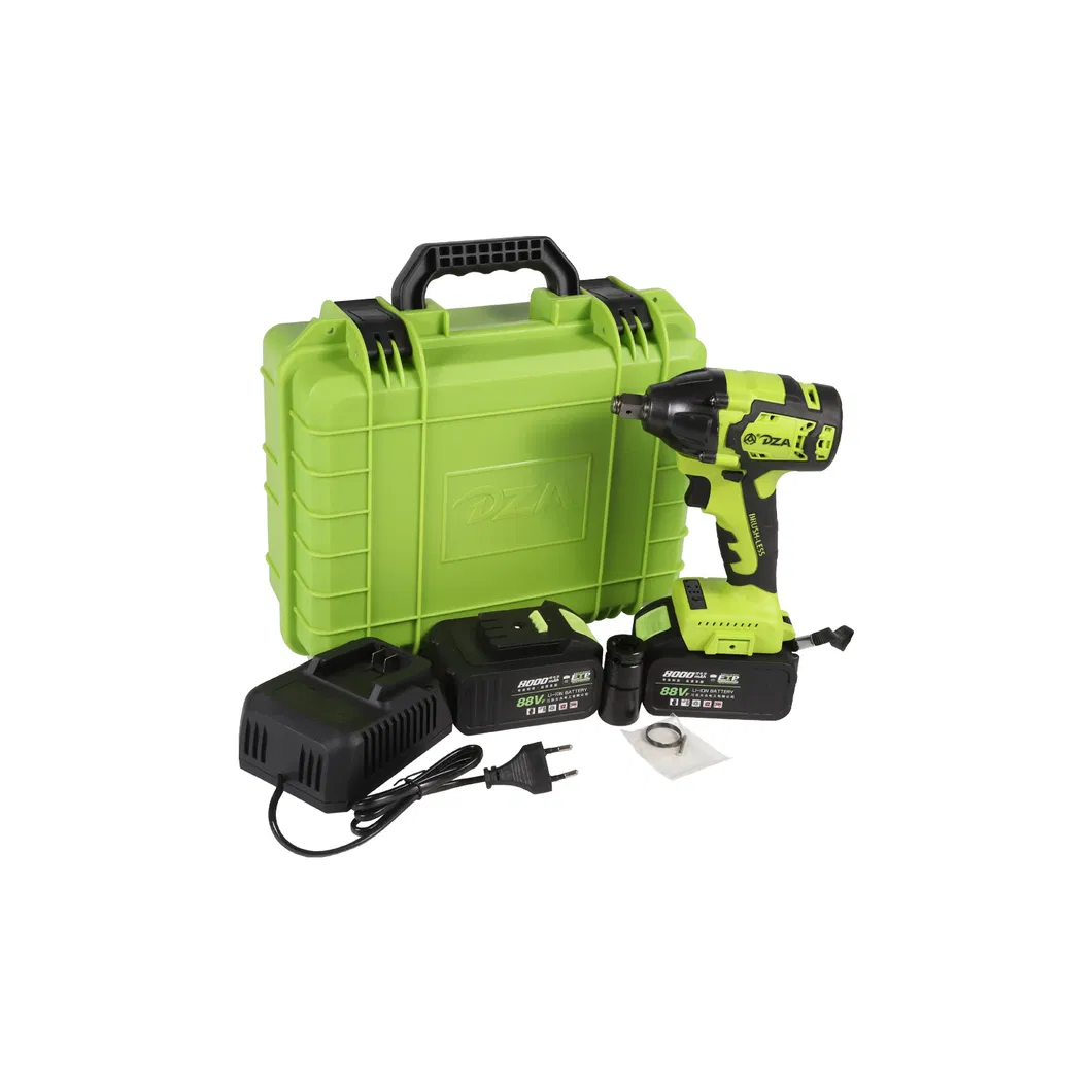 RoHS 21V 4.0ah Powerful Rapid Charging Brushless Li-ion Cordless Impact Wrench