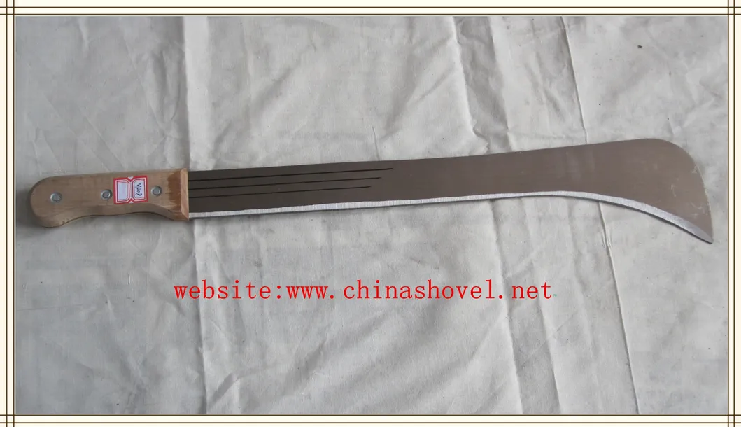 Steel Machete with Wooden Handle M208